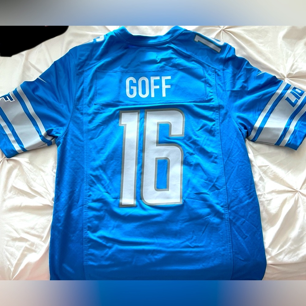 Detroit Lions Jared Goff Jersey
Nike Vapor
